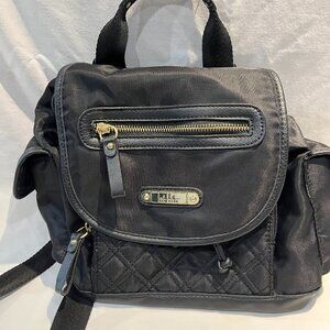 Nicole Miller Black Backpack